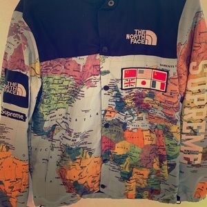 Supreme/The North Face Map Jacket